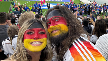 Heidi Klum and her husband support Germany at the opening game of Euro 2024