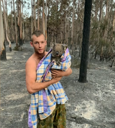 Mr Boyle has vowed to do his bit, and is helping the iconic Australian animals out. 