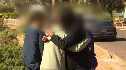 Family have gathered to mourn the eight-year-old boy's death. (9NEWS)