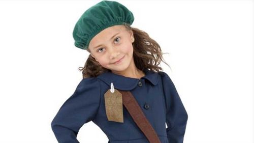 Halloween websites selling Anne Frank children's costume