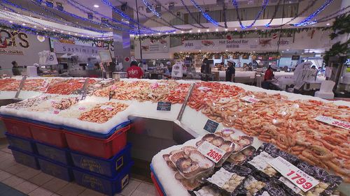 Sydney Fish Markets Christmas seafood marathon