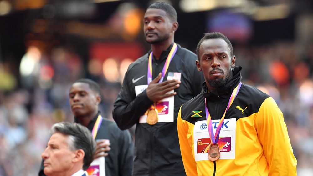 Gatlin's father flays crowd for booing son