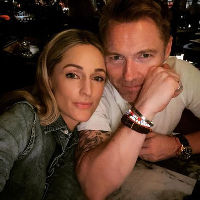 Ronan Keating and wife Storm Keating.