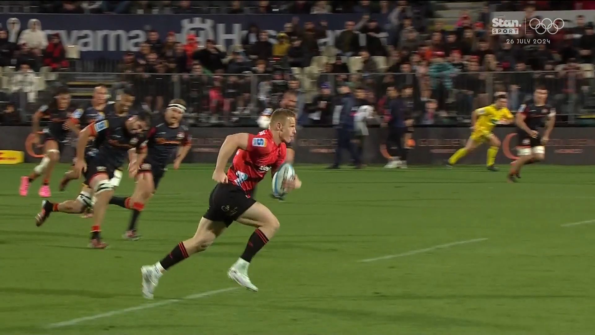 The 2820-day wait: Johnny McNicholl's 'fairytale' homecoming ends Crusaders' rotten run
