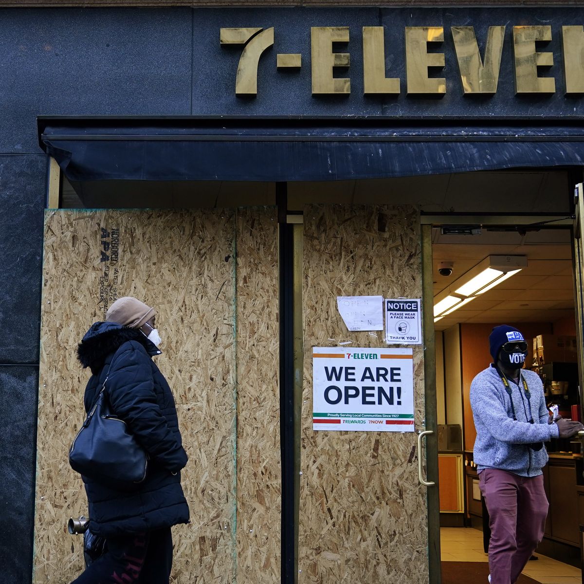 US Election 2020: Stores boarding up windows bracing for protests