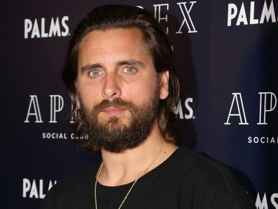 Television personality Scott Disick arrives at Apex Social Club at Palms Casino Resort on July 27, 2018 in Las Vegas, Nevada. 