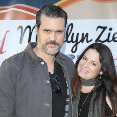 Holly Marie Combs and Mike Ryan