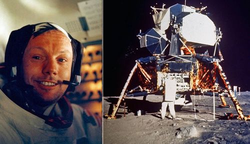 Apollo 11 commander Neil Armstrong and the 1969 Moon landing. (AP photos).