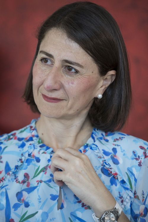 NSW Premier Gladys Berejiklian marks the 200,000th baby bundle delivered in the state at Westmead Hospital today.