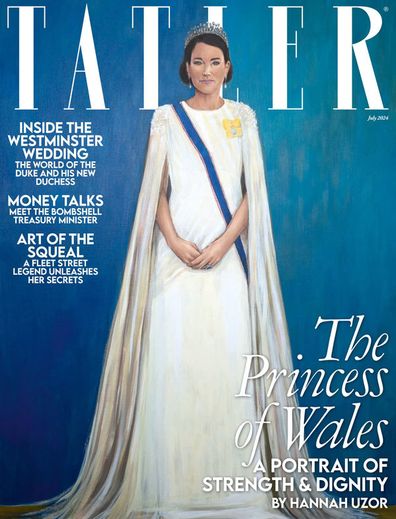A new portrait of the Princess of Wales by artist Hannah Uzor was commissioned for Tatler's July 2024 cover