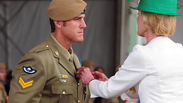 Benjamin Roberts-Smith is awarded his Victoria Cross by then-Governor-General Quentin Bryce on January 23, 2011.