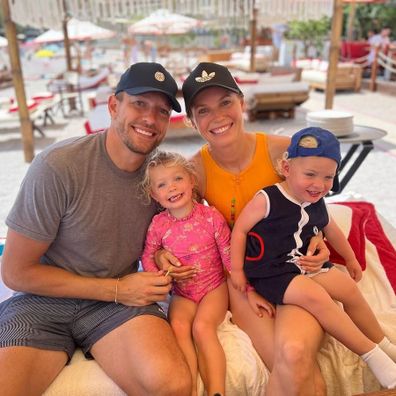 Caroline Wozniacki and family