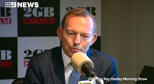 Tony Abbott said Malcolm Turnbull has failed the test he has set himself.