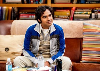 Kunal Nayyar on The Big Bang Theory.
