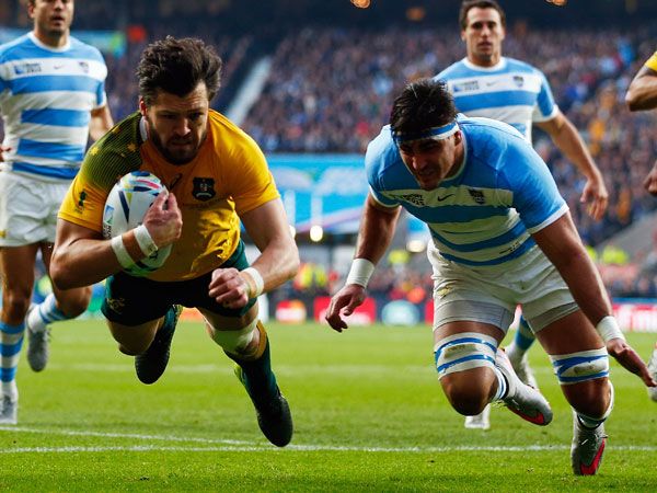 Adam Ashley-Cooper scores one of his tries. (Getty)