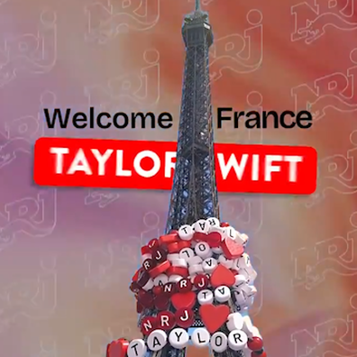 Taylor Swift fans welcome her to Paris
