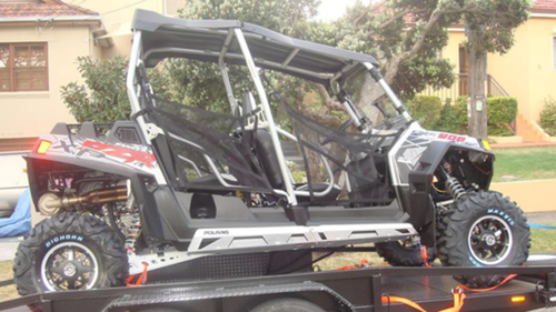 The buggy is described as a dark grey coloured Polaris model from 2002. (NSW Police) 