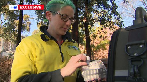 Apprentice electrician and migraine sufferer Jenna Humphries used to experience about 18 migraines per month.
