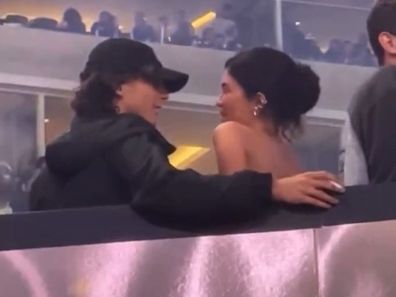 Kylie Jenner and Timothe Chalamet