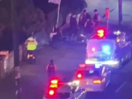 A man is behind bars after a police pursuit on foot led to a dramatic arrest in the middle of a major Sydney road.