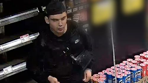 A man is wanted after allegedly urinating on produce at a Woolworths in Sydney's CBD.