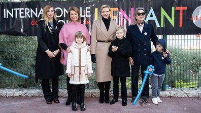 Princess Charlene marks World Children&#x27;s Day with her eight-year-old twins Prince Jacques and Princess Gabriella