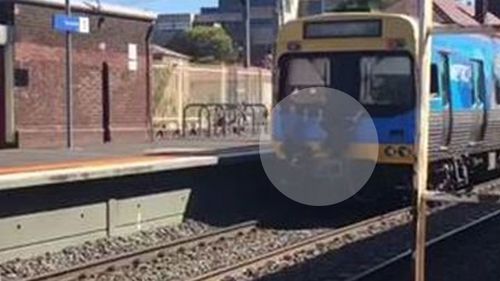 Metro Trains Melbourne has confirmed the incident is being investigated. (9NEWS)