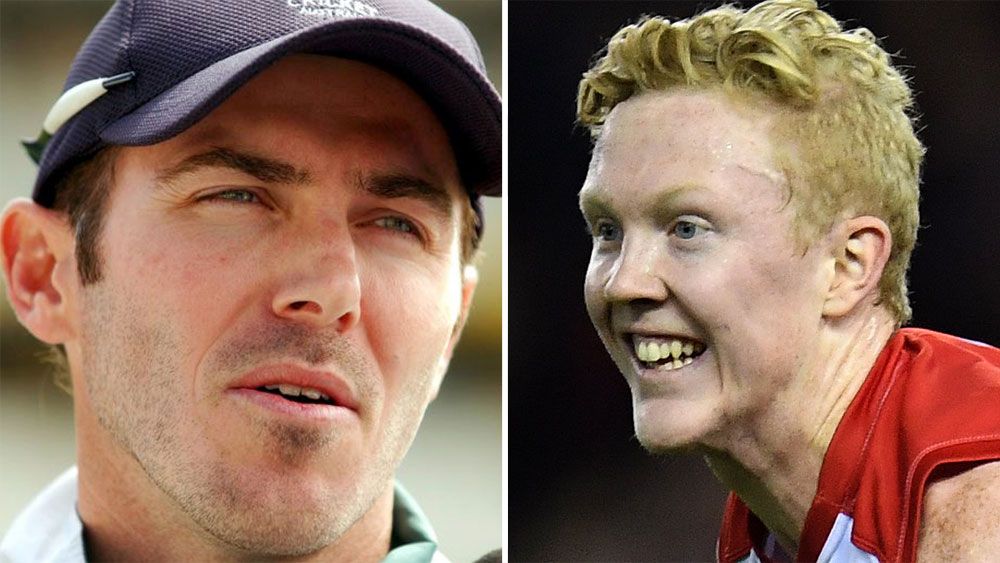 Former Test cricketer Damien Martyn and Melbourne's Clayton Oliver engage in Twitter war over AFL dive