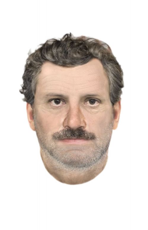 Police have released a computer generated image of the man. (Victoria Police)