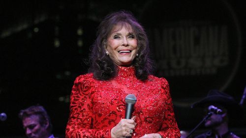 Loretta Lynn performs during the 16th Annual Americana Music Festival & Conference at Ascend Amphitheater on September 19, 2015 in Nashville, Tennessee.  