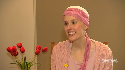 Kaitlyn O'Kane is praising a multi-million-dollar push for treatment breakthroughs. (9NEWS)