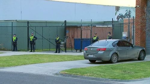 Officers were armed with warrants. (9NEWS)