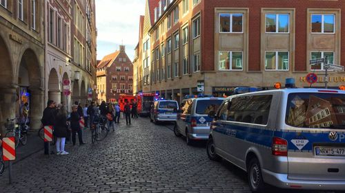 Emergency response around the Old Town (Twitter)
