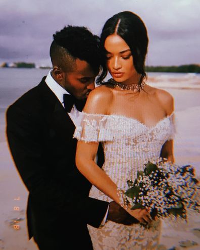 Greg 'DJ Ruckus' Andrews and Shanina Shaik wedding day