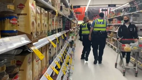 Ellenbrook Coles knife in incident