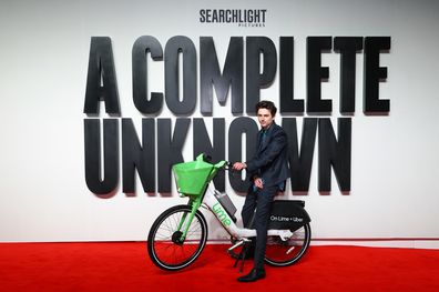 LONDON, ENGLAND - JANUARY 14: Timothee Chalamet attends the UK Premiere of Searchlight Pictures' "A Complete Unknown" at BFI Southbank on January 14, 2025 in London, England. (Photo by Tim P. Whitby/Getty Images  for The Walt Disney Company Limited)