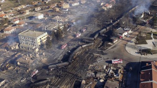 At least seven killed in  Bulgaria cargo train explosion
