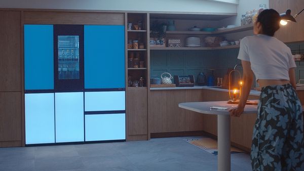 light up fridges on show at IFA in Berlin 