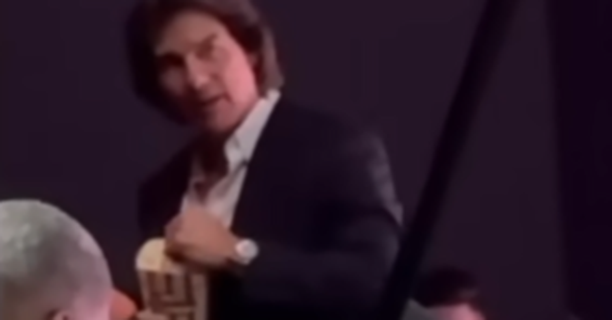 Tom Cruise's strange act in cinema has the world talking