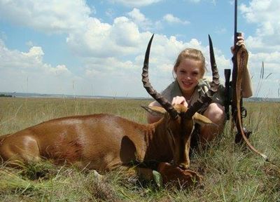 Another day, another kill - this time an impala.
