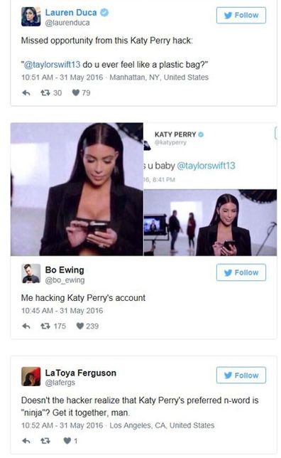Perry leak katy witness Katy Perry