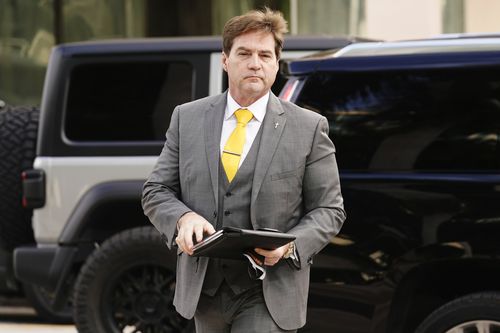 Dr. Craig Wright arrives at the Federal Courthouse, on Nov. 16, 2021, in Miami.