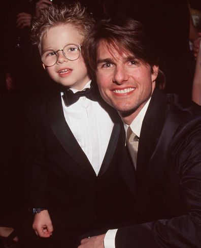 tom cruise next to kid from jerry maguire