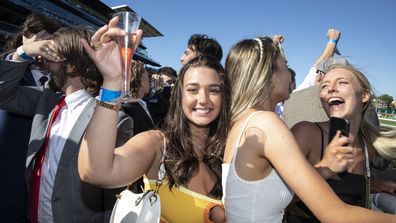 Crowds gather for the Everest race day at Royal Randwick Racecourse, Sydney