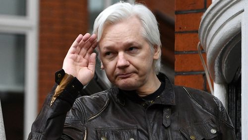 WikiLeaks founder Julian Assange's days at the Ecuadorean embassy could be numbered. Picture: AAP