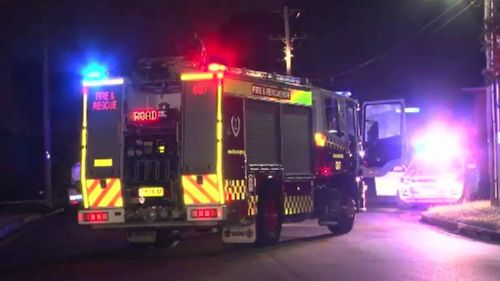 One person has been hospitalised after several were burned refilling a heater with methylated spirits at Turramurra in Sydney. (9NEWS)
