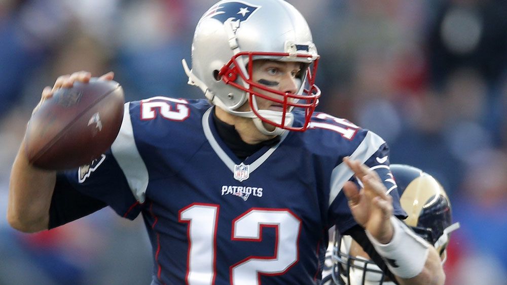 Tom Brady recorded the 201st win over his NFL career. (AAP)