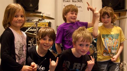 The Mini Band: The world's youngest Metallica cover band