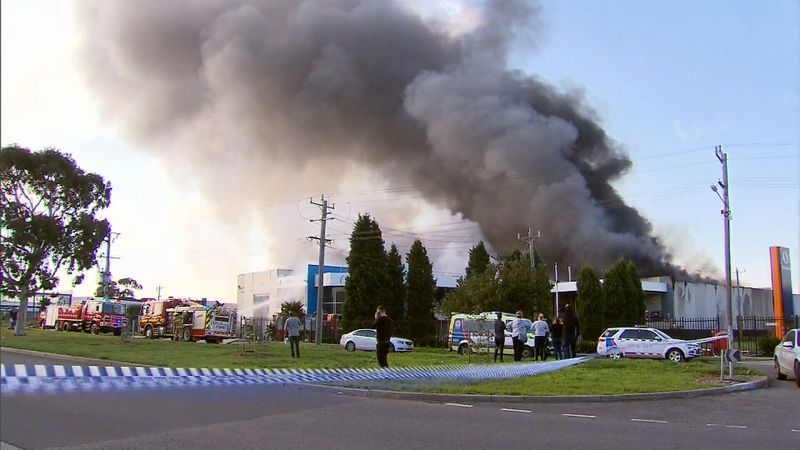 Melbourne pasta factory fire | Nine.com.au