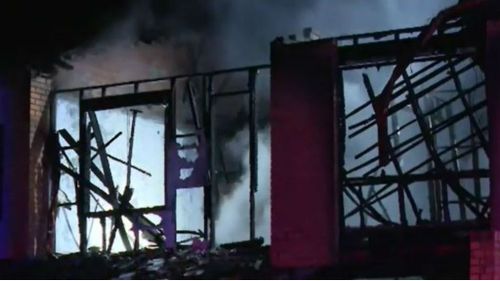 Townhouse gutted by inferno in Sydney